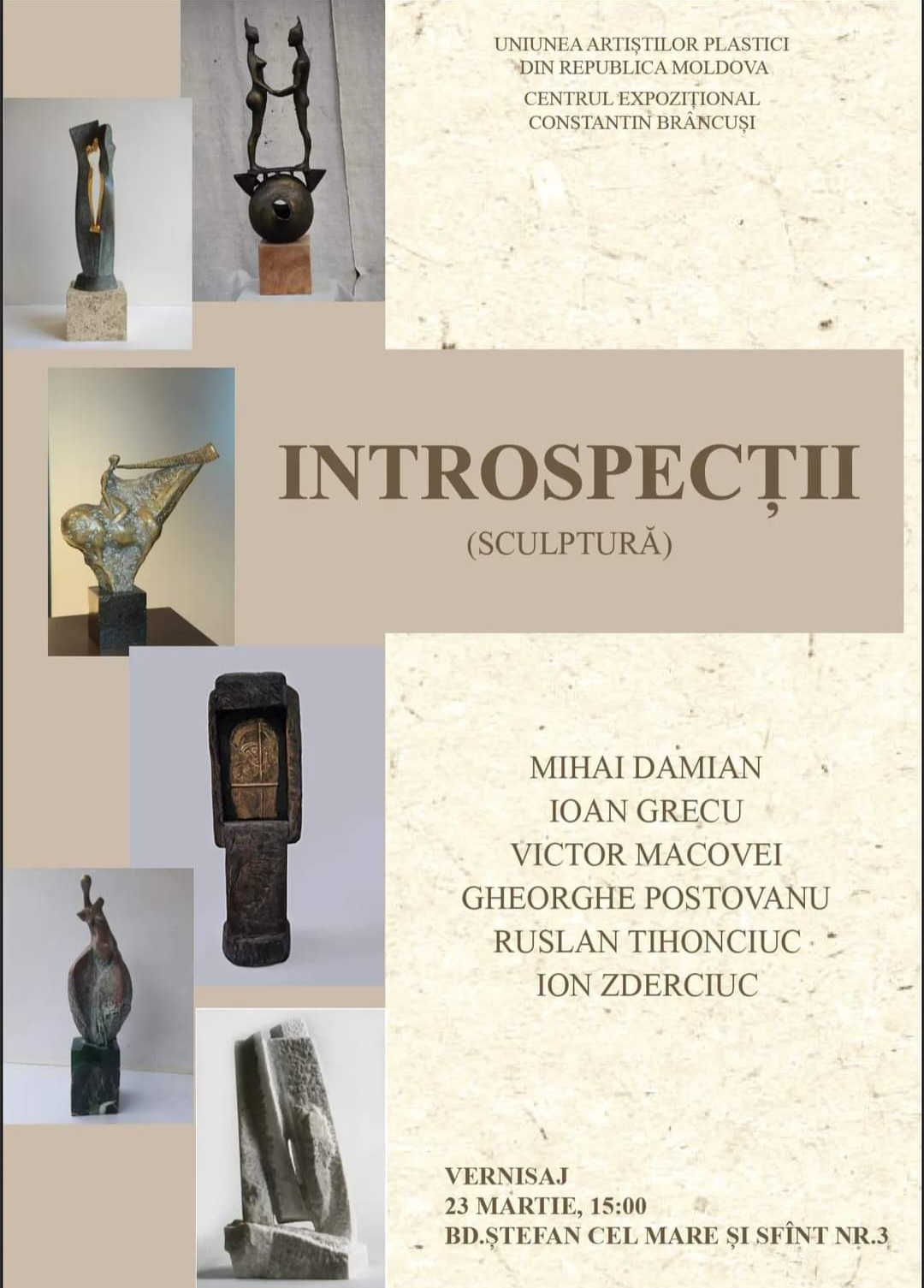 Expoziție de sculptură. ”Introspecții”
